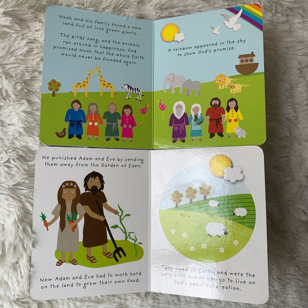 Set of two Baby’s First Bible Books - Picture 4 of 4